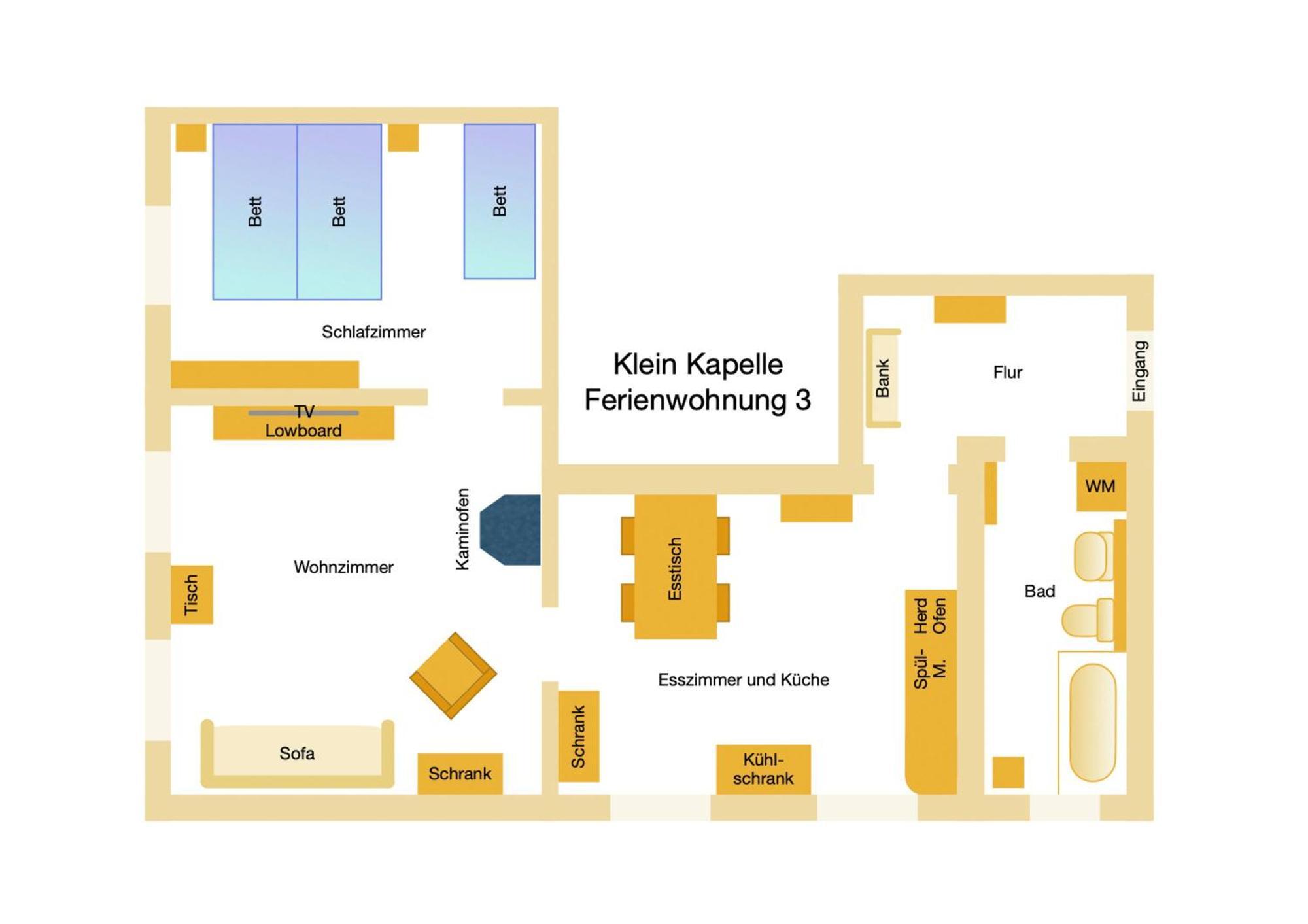 Ferienwohnungen Klein Kapelle Gingst Екстер'єр фото